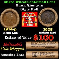 Small Cent Mixed Roll Orig Brandt McDonalds Wrappe