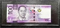 Philippines 2023 100 Peso Uncirculated Bank Note