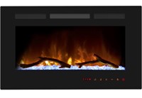 $170 Cheerway 30 Inch Electric Fireplace, Recessed