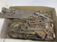 CAST IRON LOT  HINGES & MORE