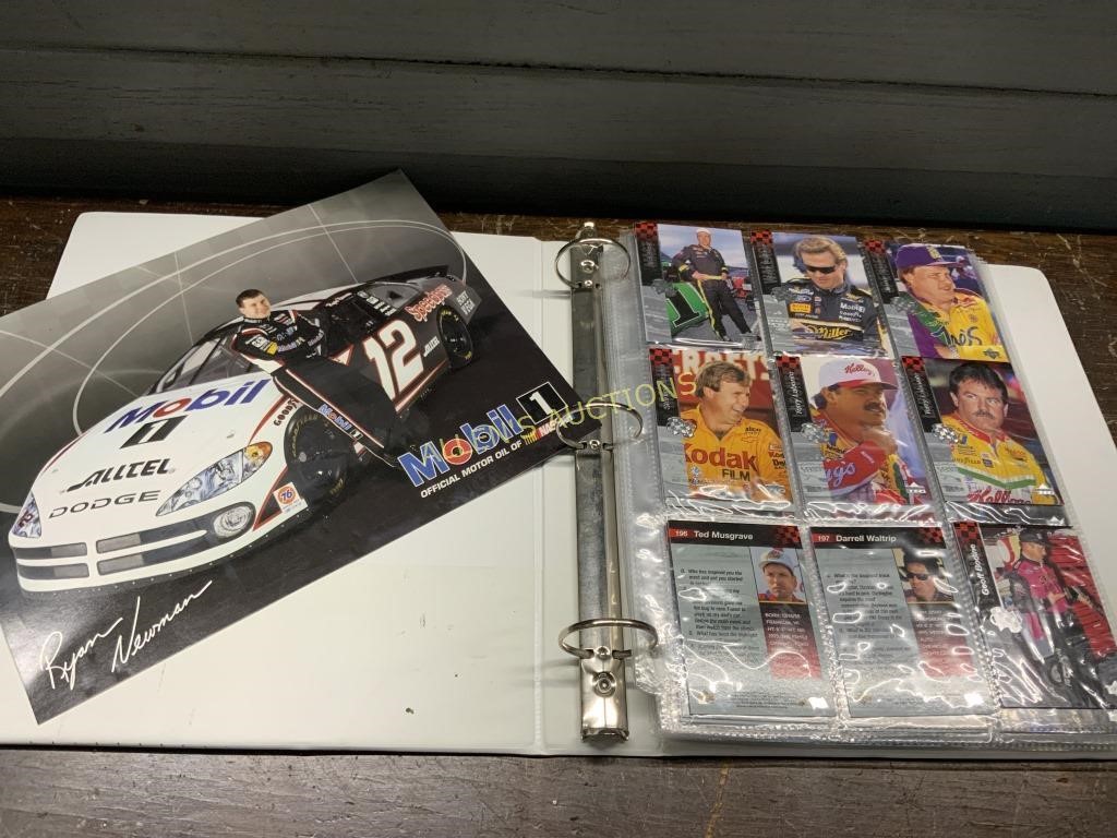 RACING CARDS AND 8X10 POSTER