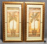 LARGE Palmera Coconut I & II by Shari White