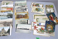 100 Old Postcards & Greeting Cards
