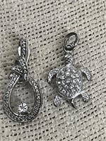 Sterling Silver Pendants 4.45g