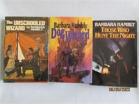3 Signed Books By Barbara Hambly