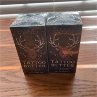 Two Organic Healing Tattoo Moisturizer Aftercar...