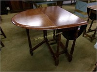 Oak Drop Leaf Dining Table