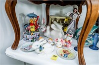 Child's Porcelain 10 Pc. Mini Tea Set, Rabbit