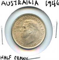 1946 Australian Silver Florin