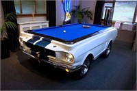 1965 Shelby gt-350 genuine pool table