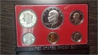 1977 6 Coin Proof Set