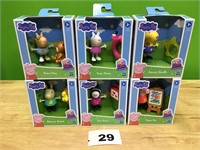 Peppa Pig & Friends Toy lot of 6