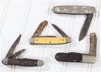 (4) Pocket Knives