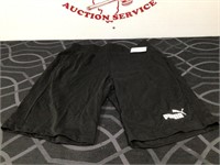 Puma Men’s Medium Black ESS Jersey Shorts NWT