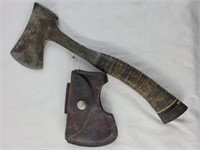 Hatchet with sheath