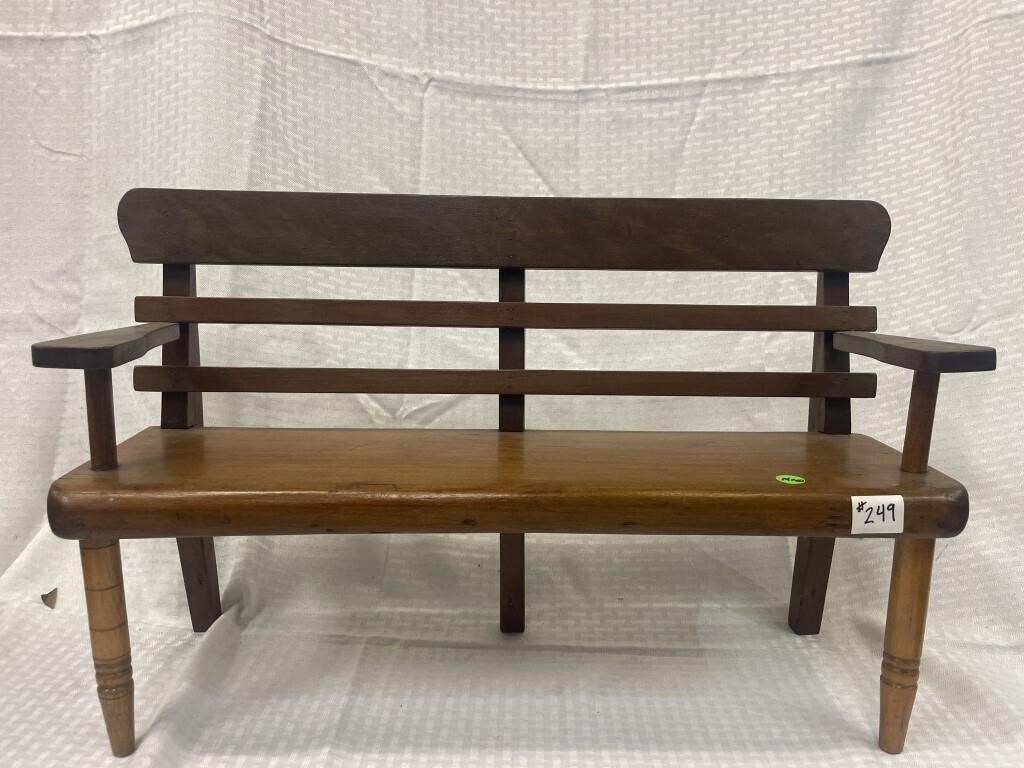Doll Bench, handcrafted, made of popular