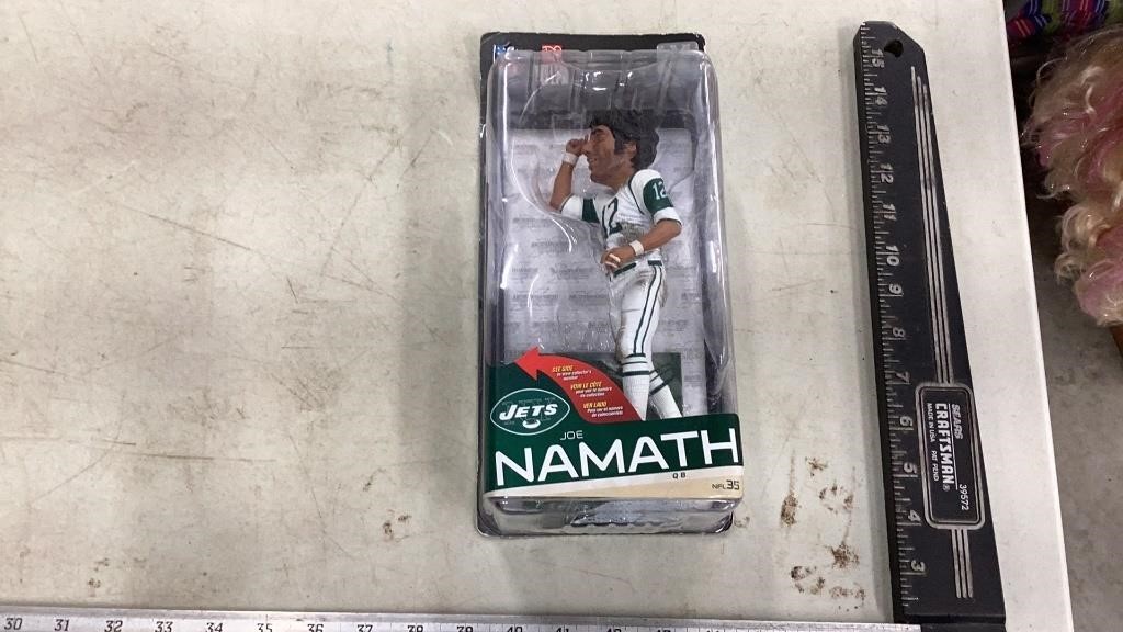 NY Jets Joe Namath figure