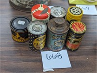 Lot of Advertising Cans