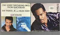 Two Ray Parker Jr 45 Single Vinyl Records