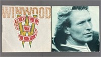 Two Steve Winwood 45 Single Vinyl Records