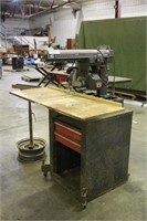 Craftsman Radial Arm Saw 10" W/ Lumber Stand, Work