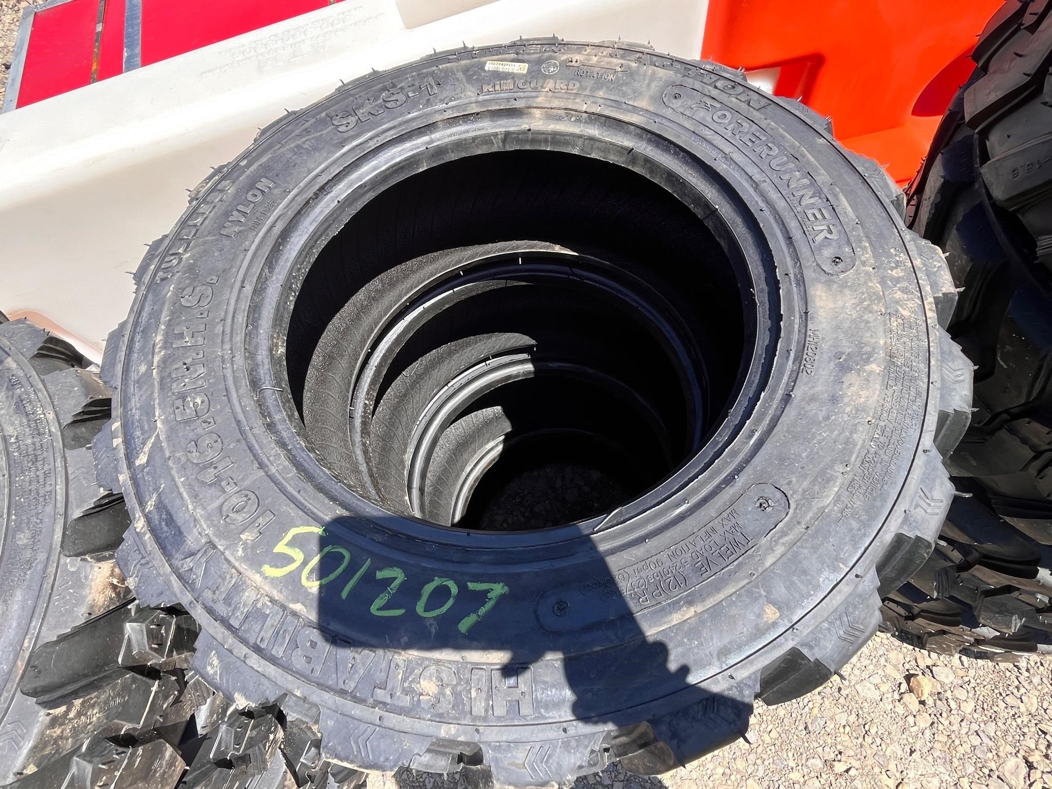 QTY4- 10-16.5 SKS1 Skid Steer Tires