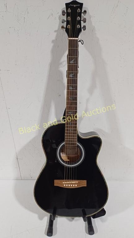 MartinSmith W-401E Acoustic Guitar w/ Stand