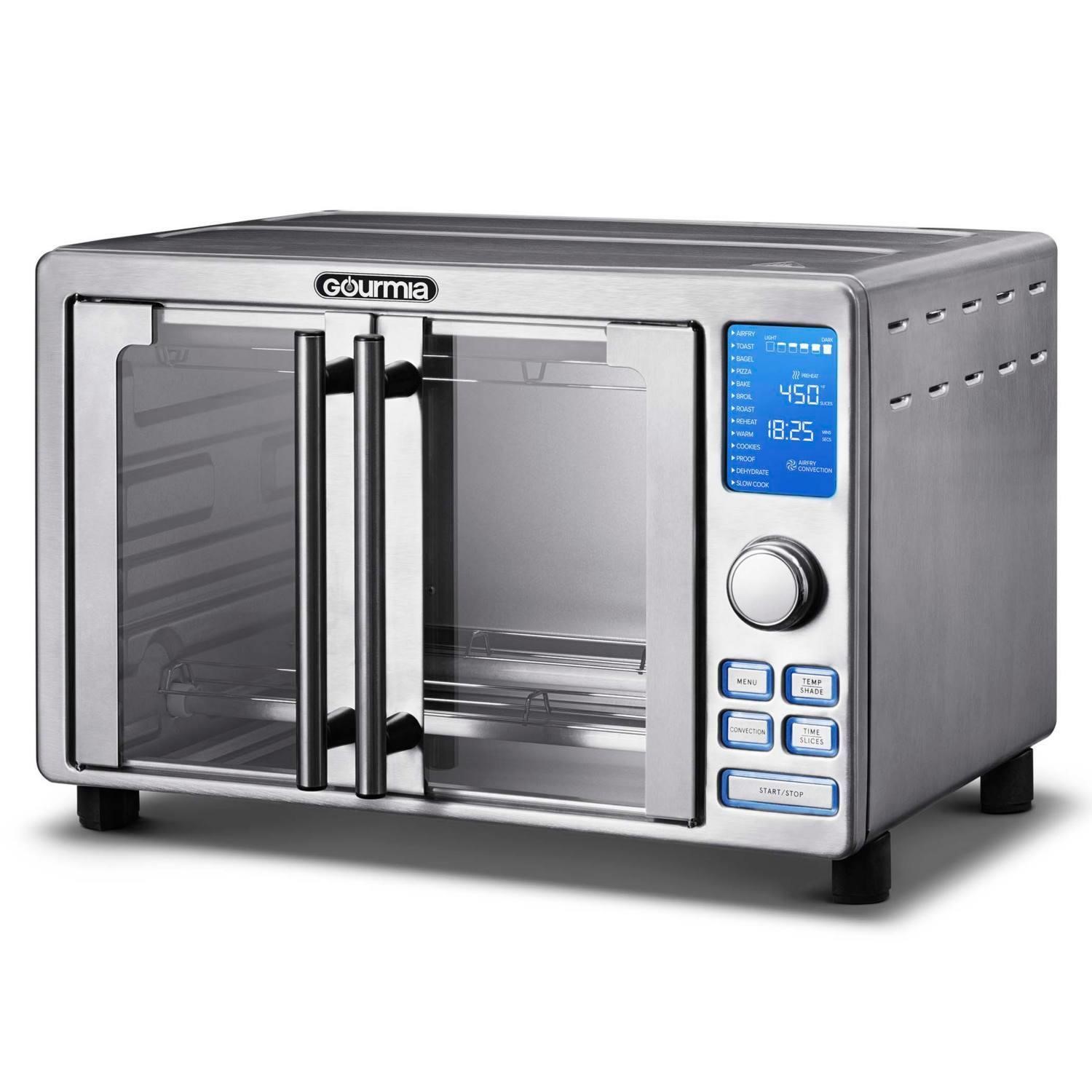 $120 Gourmia French Door Digital Air Fryer Oven