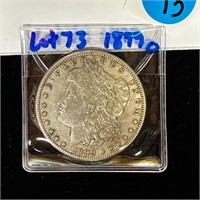 1899 - O  Morgan Silver $ Coin