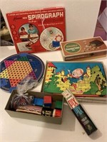 Vintage games and puzzles