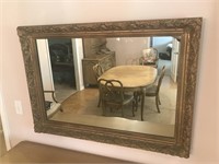 Gold Frame Wall Hanging Mirror