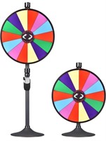 Voilanart 24 Inch Heavy Duty Prize Wheel Dual Use