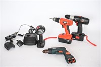 Black & Decker & Craftsman Cordless Power Drills