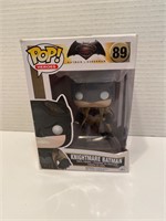 Funko Pop! Knightmare Batman DAMAGED BOX