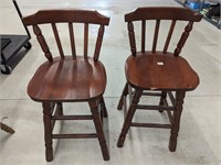 2 bar chairs