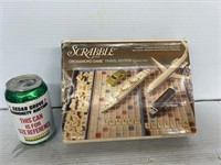 Scrabble travel edition crossword game appears