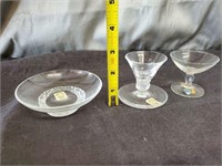 Small Crystal Dishes
