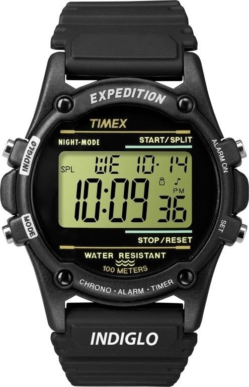 No box unit only, Timex Mens T5K463GP Expedition