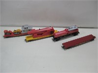 Assorted Fire Fox Train Cars