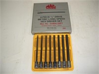 MAC 3/8 Drive Metric Hex Key Sockets