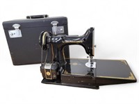 Vintage Singer 221 Featherweight Sewing Machine