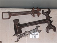 Antique Buggy Wrenches