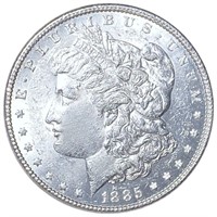1885 Morgan Silver Dollar NEARLY UNCIRCULATED