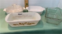 baking dishes and corning wear