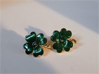 Shamrock clip ons