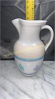 Italian pottery pitcher