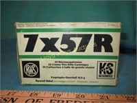 RWS 7X57R Rifle Ammunition - 20rds Sealed Box