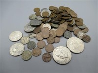 Collection Coins Including Ike Dollars, Kennedy