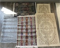 Collection of Small Scatter Rugs