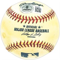 Hal Keller Autographed Baseball Beckett BAS
